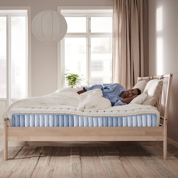 IKEA VALEVÅG pocket spring mattress, medium firm/white, Queen , IKEA Sale | 58423EUFR