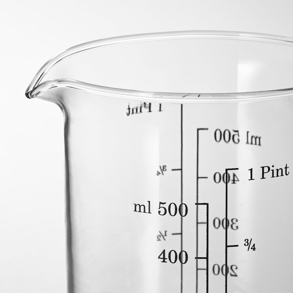 IKEA VARDAGEN measuring cup, glass, 17 oz , IKEA Sale | 39250KBZV