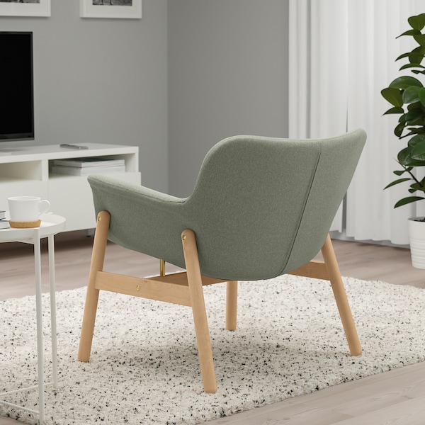 IKEA VEDBO armchair, Gunnared light green , IKEA Sale | 03746RDOU