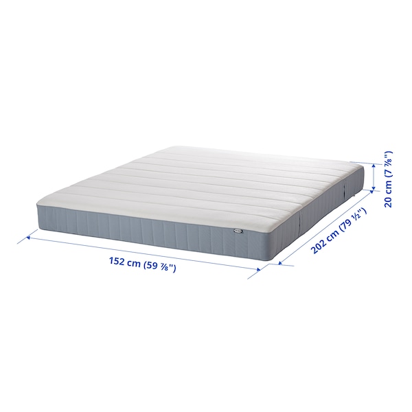 IKEA VESTERÖY pocket spring mattress, medium firm/white, Queen , IKEA Sale | 28751PHNX