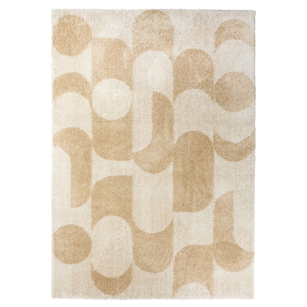 IKEA VÄGTRUMMA rug, high pile, off-white/beige, 5\'3 inx7\'7 in , IKEA Sale | 23518CEFY