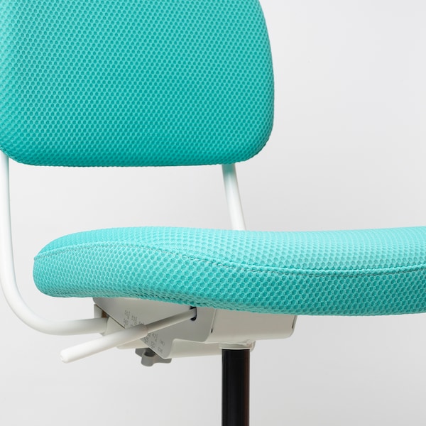 IKEA VIMUND child's desk chair, turquoise , IKEA Sale | 52847BTEP