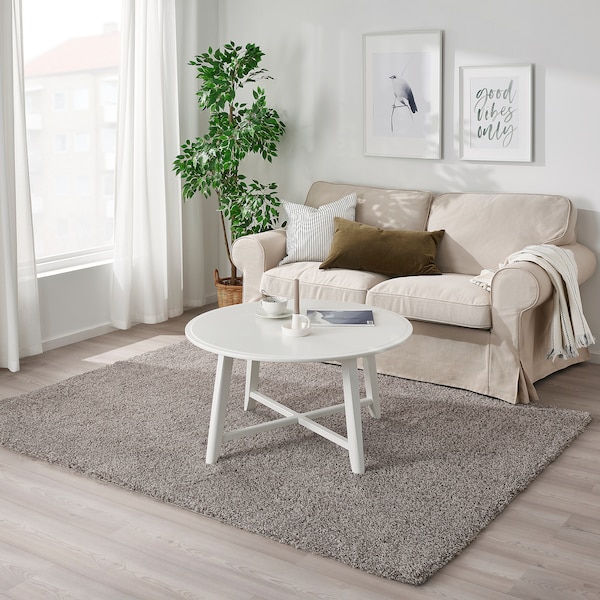 IKEA VINDEBÄK rug, high pile, light beige, 5'3 inx7'7 in , IKEA Sale | 93152FTEI