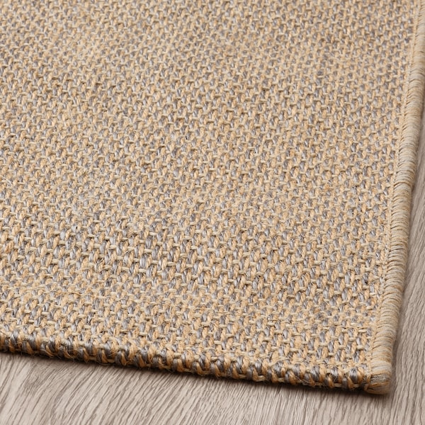 IKEA VODSKOV rug, flatwoven, natural/light gray, 5'7 inx7'10 in , IKEA Sale | 53162DMFT