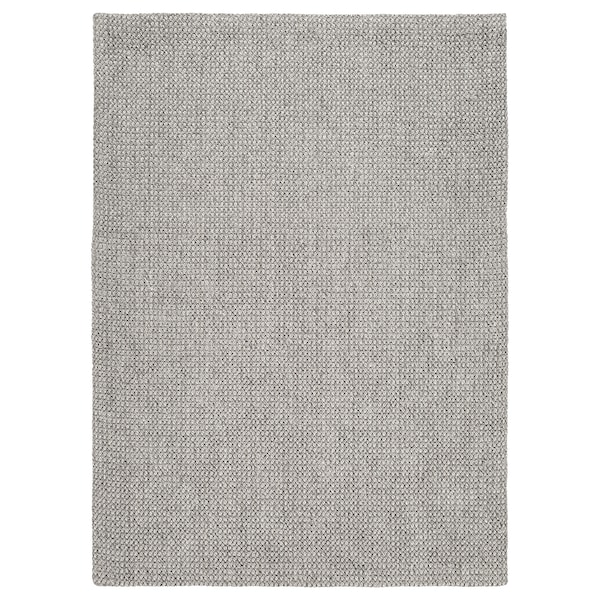 IKEA VOKSLEV rug, flatwoven, gray, 5\'3 inx7\'7 in , IKEA Sale | 69158VQZX