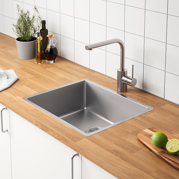 IKEA VRESJÖN sink, stainless steel, 21 1/4x17 3/8 in , IKEA Sale | 62045RVSN