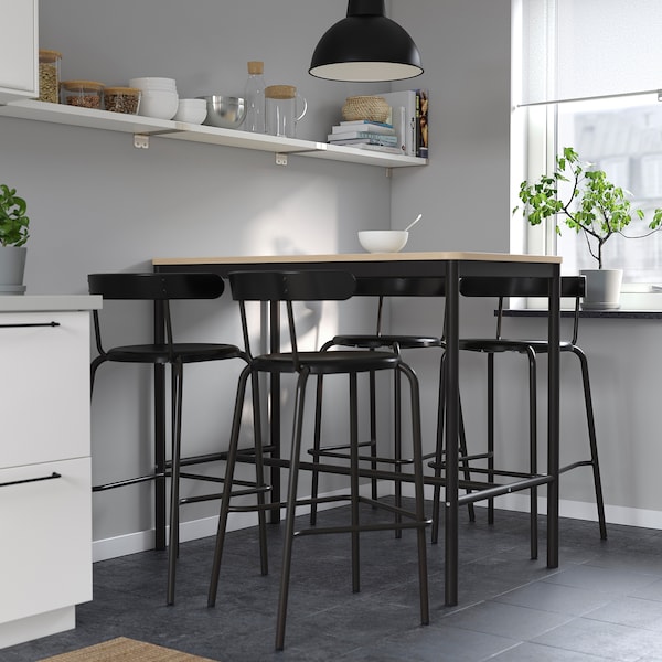 IKEA YNGVAR bar stool, anthracite, 29 1/2 in , IKEA Sale | 45671DXCT